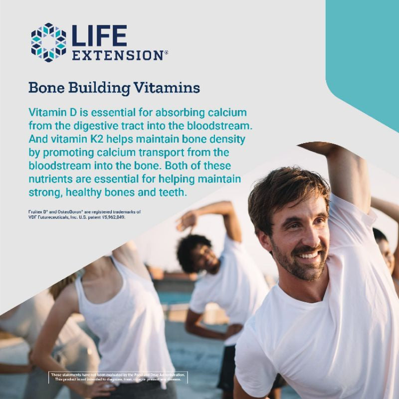LowCostPH | Life Extension Bone Restore Vitamin K2, Bone-Up Strontium Caps for Bone Health