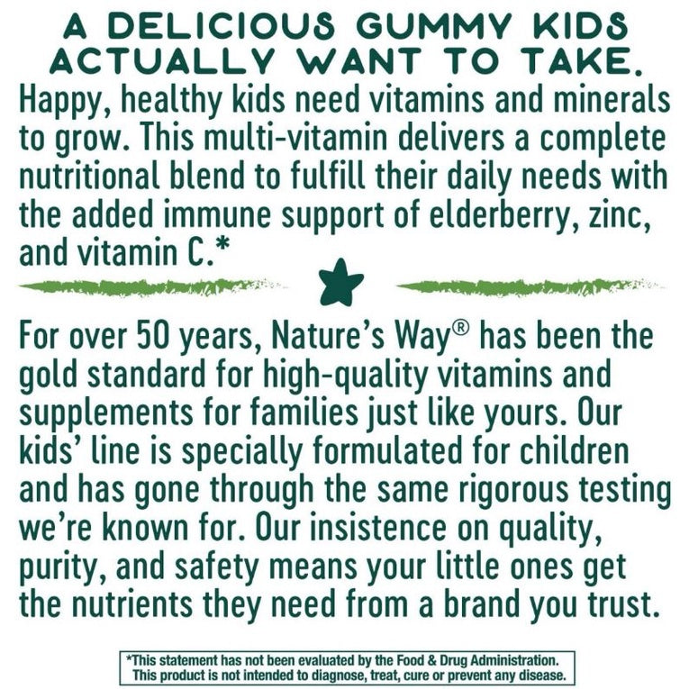 LowCostPh | Nature's Way, Kids, Growing Bones & Muscle, Cool, Calm & Collected, Brain Builder, Gummy