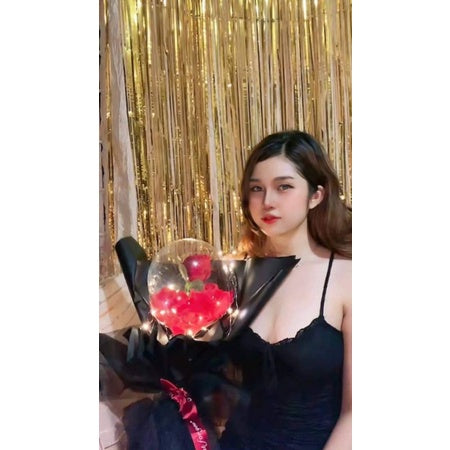 Low Cost PH | Bobo Balloon LED Rose Bouquet Bobo Luminous Balloons Gift Wedding Birthday Party Gift