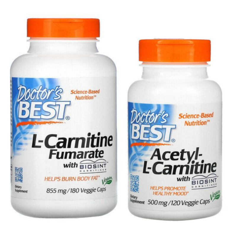 LowCostPH | Doctor's Best L-Carnitine Fumarate with Biosint Carnitines Fitness Capsules Supplements