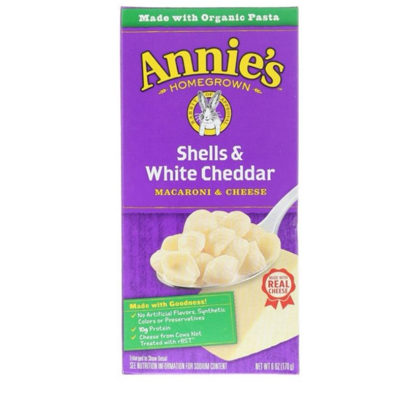 Low Cost PH | Annie's Homegrown, Organic Macaroni & Cheese Mac n Cheese, Real Aged Cheddar Vegan Mac