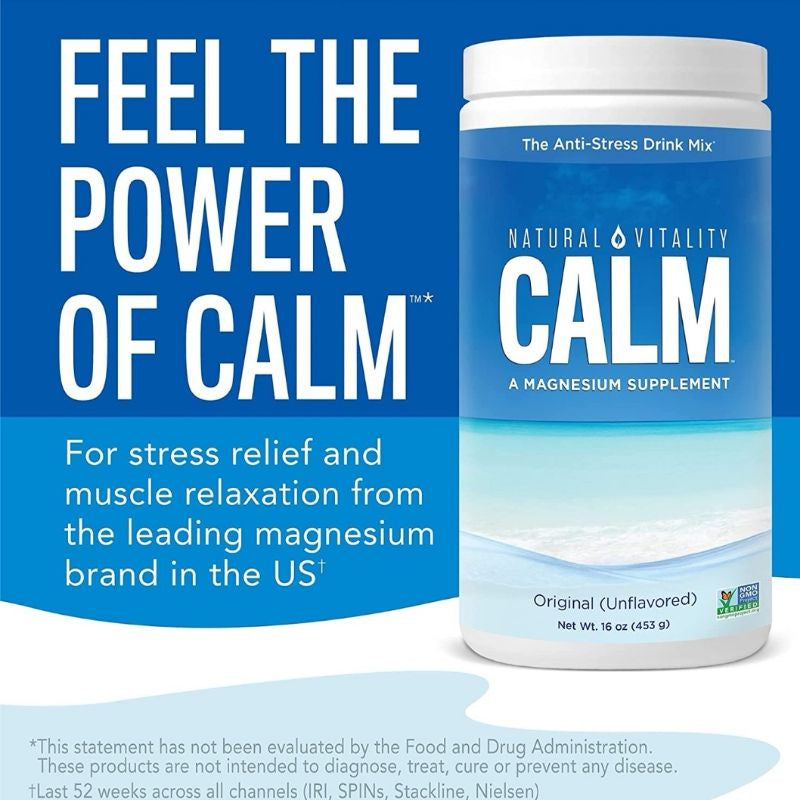 Low Cost PH | Natural Vitality, CALM, The Anti-Stress Drink Mix, Anti Stress Drinks Powder.