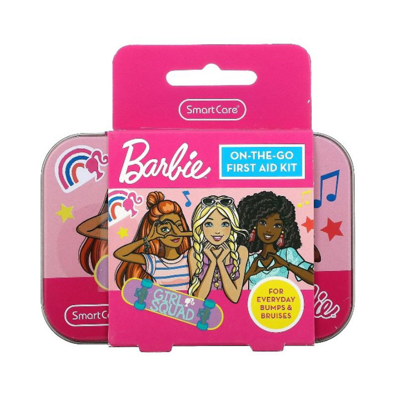 Low Cost Ph | On-The-Go First Aid Kit, Barbie/Hot Wheels, 13 Piece Kit Adhesive Bandages 20 Bandages