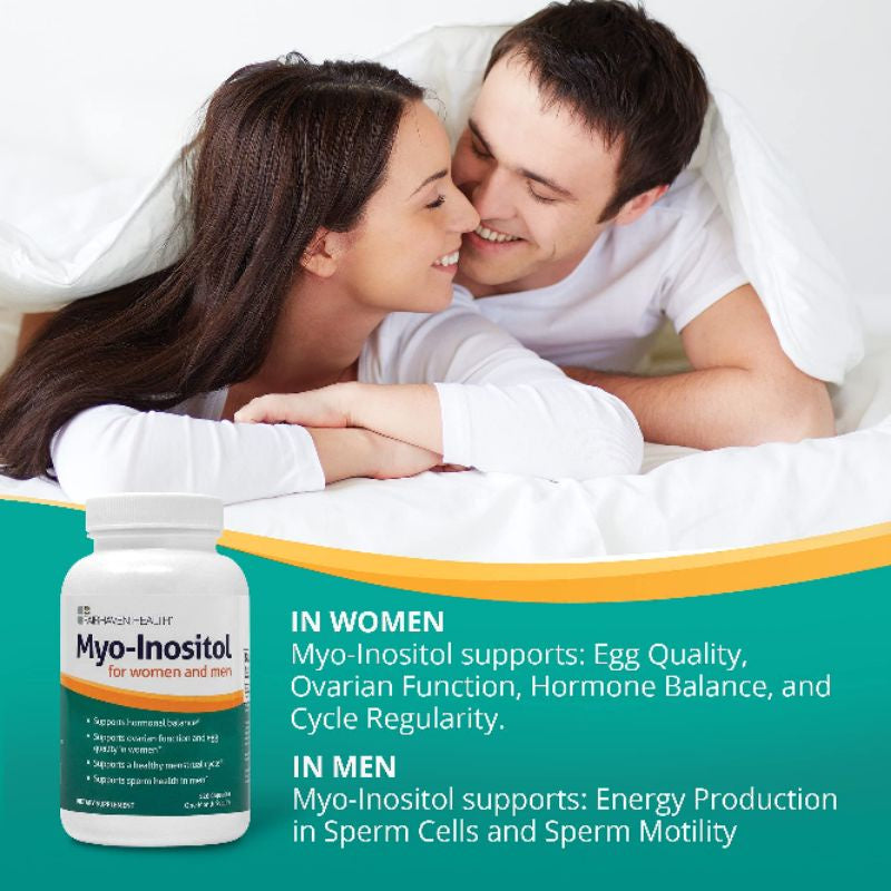 LowCostPh | Myo + D-Chiro, Myo Inositol, 120 Caps, Eu Natural, Regulate, Fertility Support