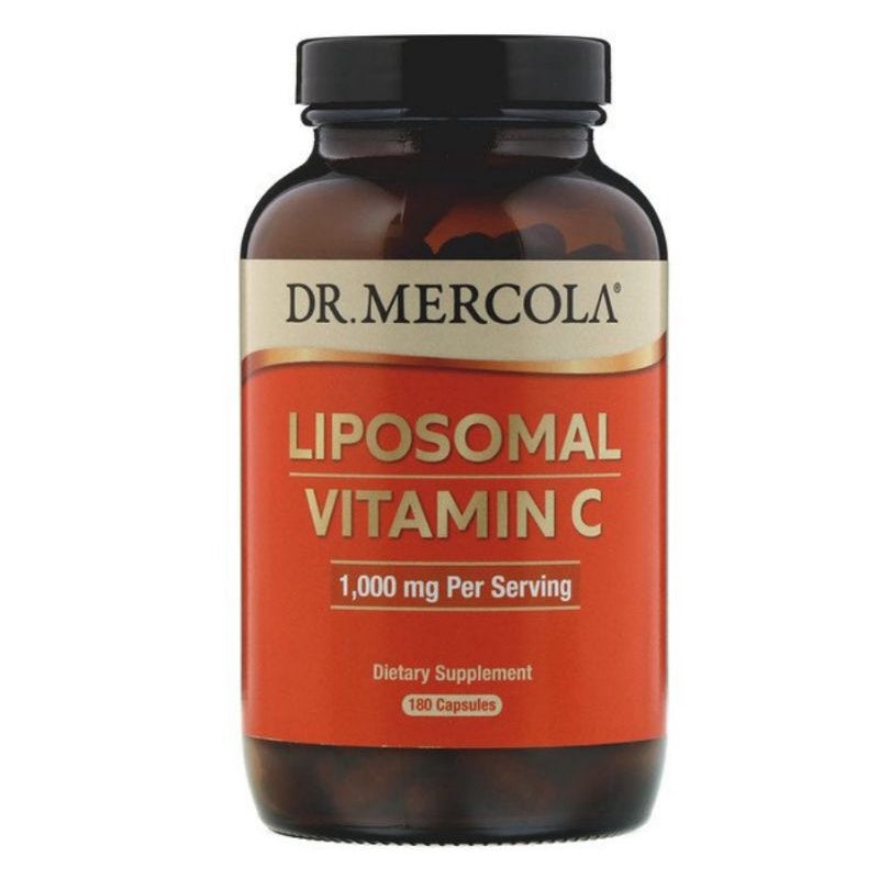 USA Onhand | Dr Mercola Liposomal Vitamin C 1000 mg Dietary Supplements Immune Support For Kid Adult