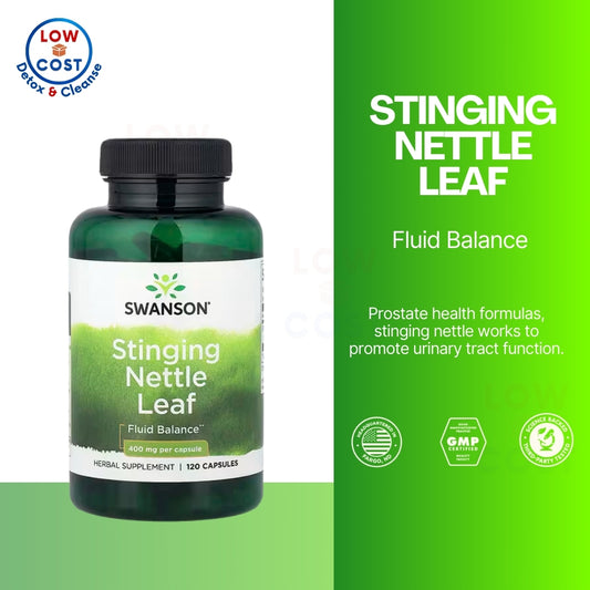 LowCost PH| Swanson, Stinging Nettle Leaf, 400 mg , 120 Caps