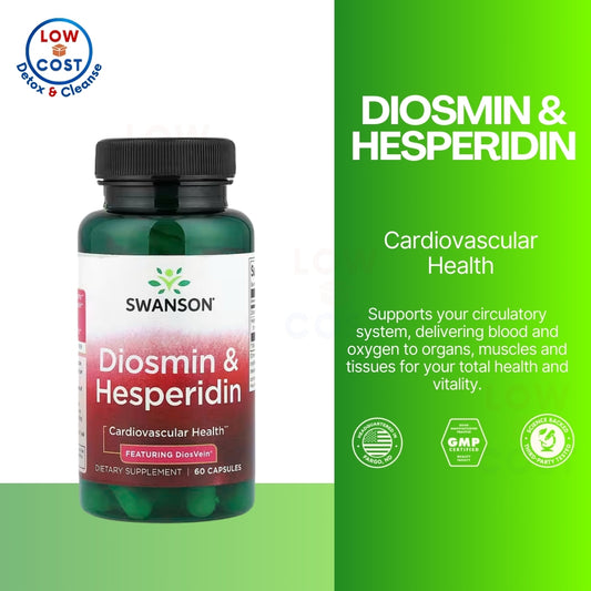 Lowcostph | Swanson, Diosmin & Hesperidin, 60 Capsules