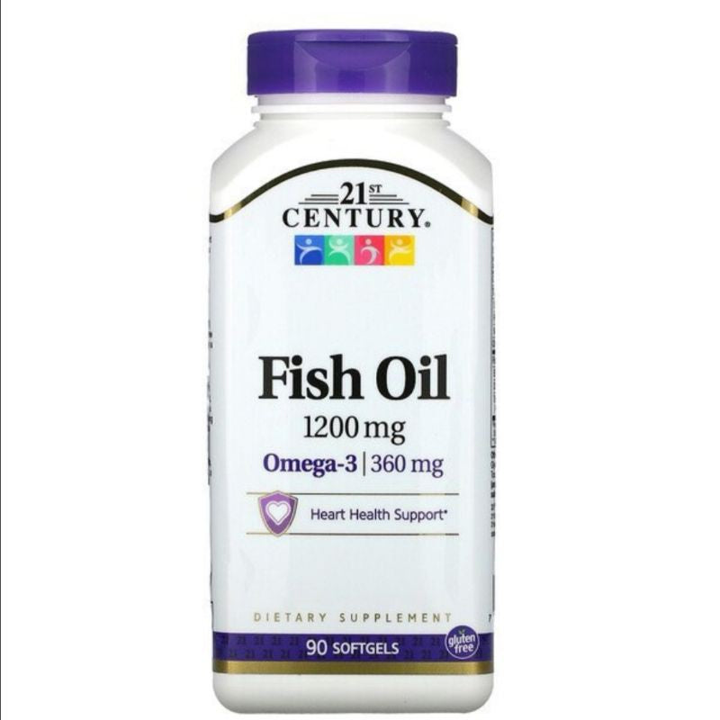 LowCostPH | 21st Century, Fish Oil, 1,000 mg 60/120/300 Softgels, 1,200 mg