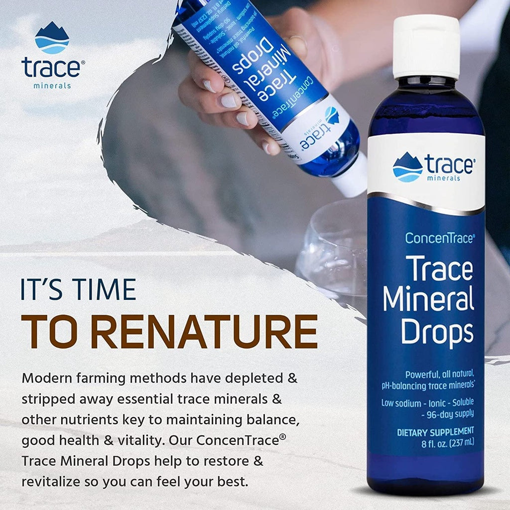 USA Onhand | Trace, ConcenTrace®, Trace Mineral Drops ( Daily Foundation for Health )