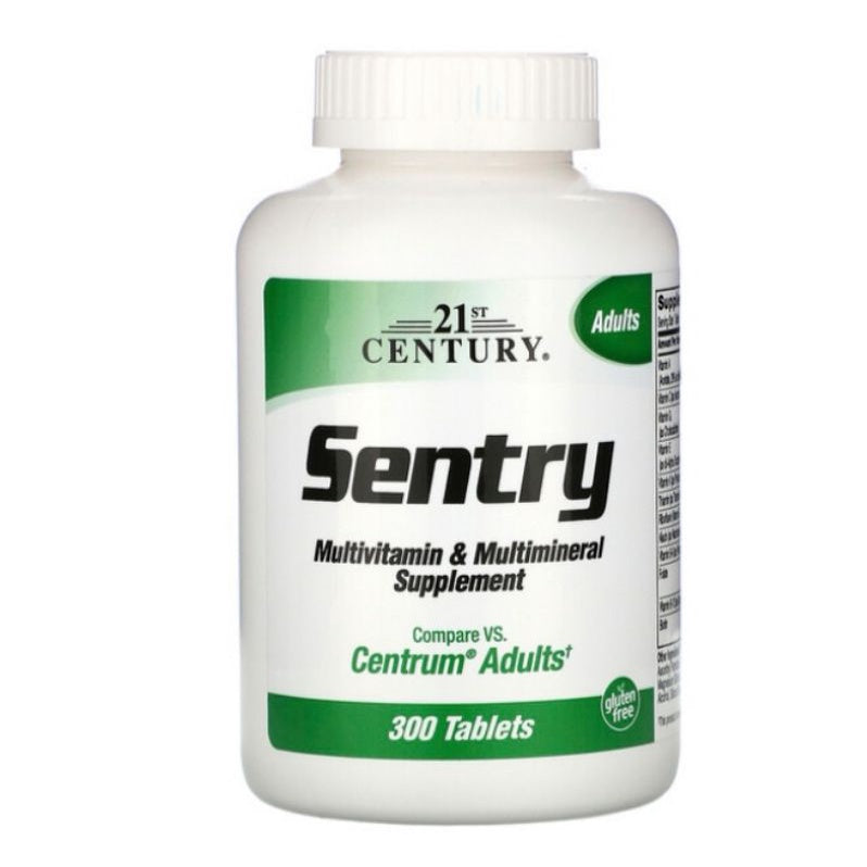 LowCostPH | 21st Century, Sentry, Multivitamin & Multimineral Supplement, Adults and Senior.