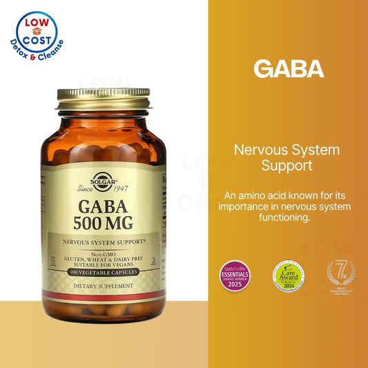 USA Onhand | Solgar, GABA ( Nervous System Support )