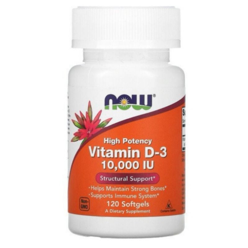 Low Cost PH | NOW, High Potency Vitamin D3, Helps Maintain Strong Bones Supports Immune System
