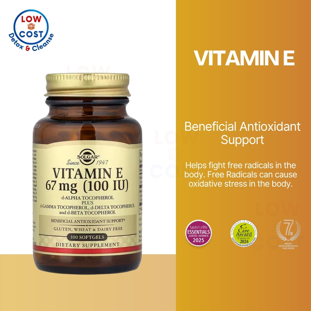 Low Cost PH | Solgar Naturally Sourced Vitamin E, Natural Antioxidant Softgels Whitening Supplements