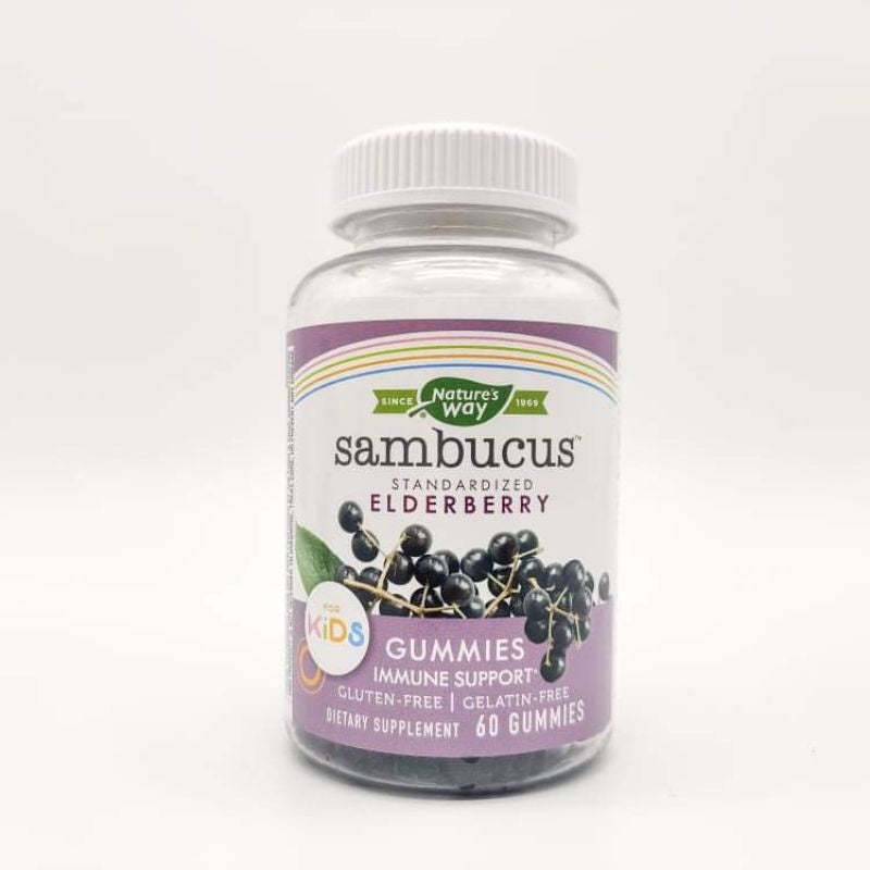 USA Onhand | Nature's Way Immune Support Sambucus Gummies for Kids and Adult Elderberry