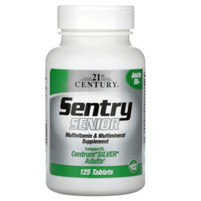 LowCostPH | 21st Century, Sentry, Multivitamin & Multimineral Supplement, Adults and Senior.