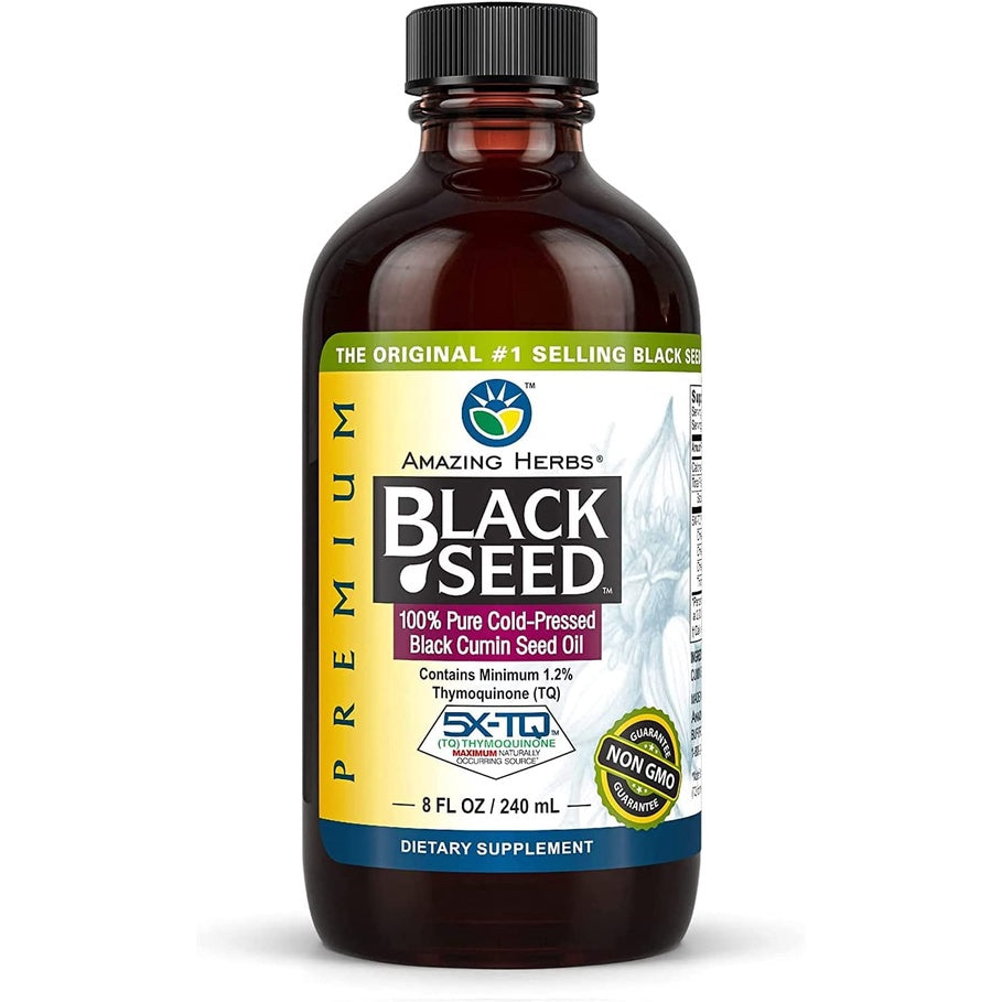 Low Cost PH | Amazing Herbs Black Seed, 500 mg, Support for Respiratory Digestive & Immune System