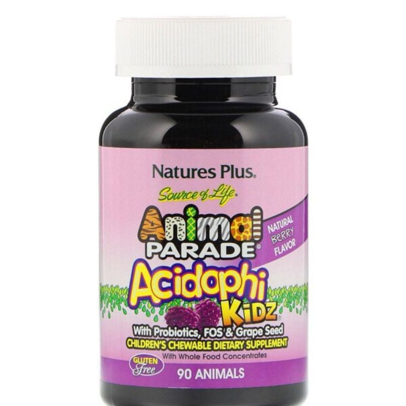 LowCostPH | Source of Life, Animal Parade, Tummy Zyme with Active Enzymes, Probiotics, Acidophilus