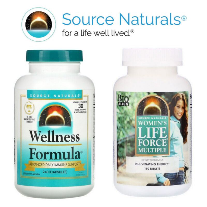 USA Onhand | Source Naturals, Wellness Formula, Advanced Daily Immune Support 120 capsules