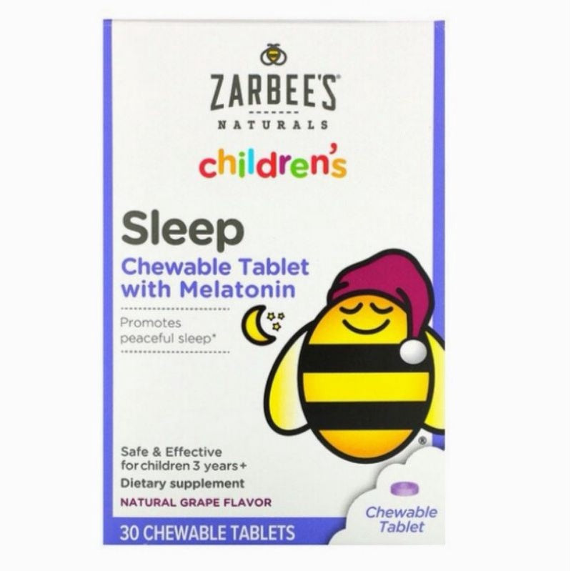Low Cost PH | Zarbee's Children's Sleep with Melatonin For Children 3 Years +, 50 Chewables, Gummies