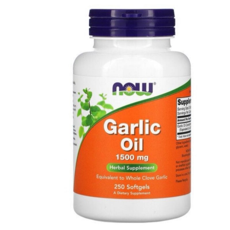 LowCostPH | NOW Foods, Garlic Oil, 1,500 mg, Odorless Garlic 250 | 100 Softgels