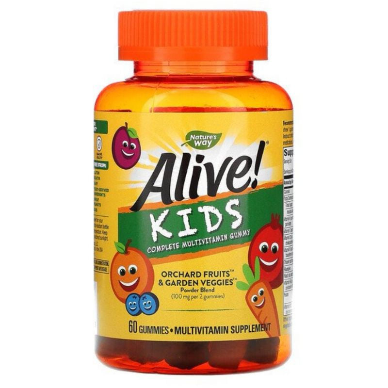 LowCostPH | Nature's Way, Alive! Kids Gummies, Multi-Vitamin for Children, Chewables