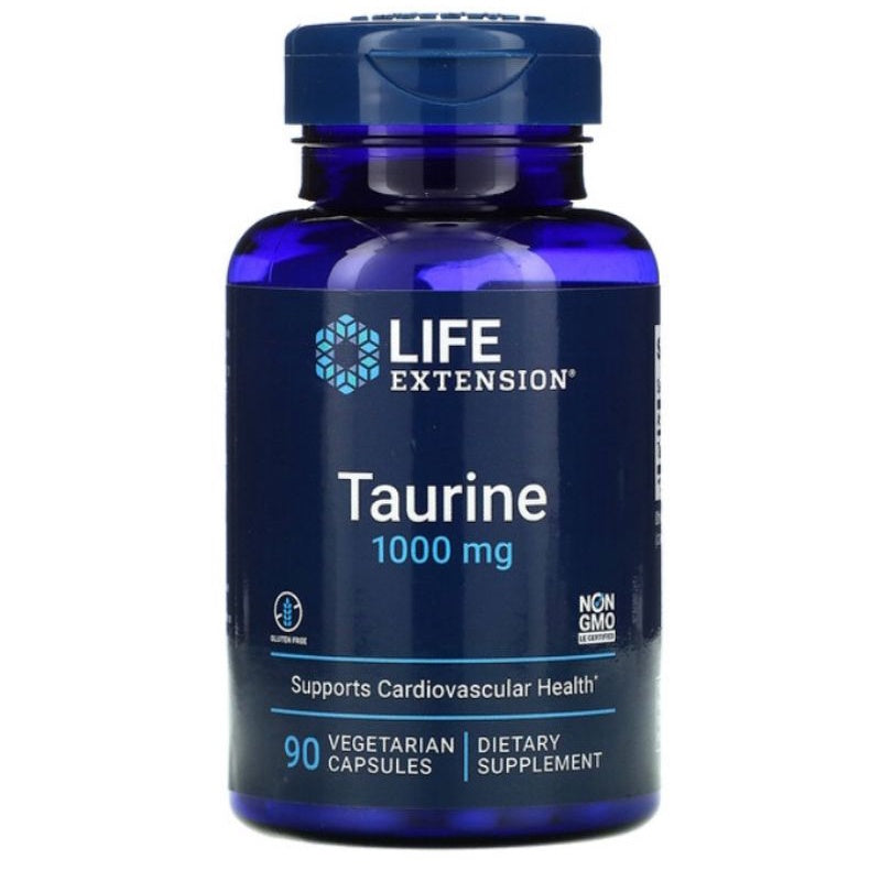 LowCostPh | NowFoods, Life Extension Taurine, Double Strength, 500 | 1,000 mg Nervous System
