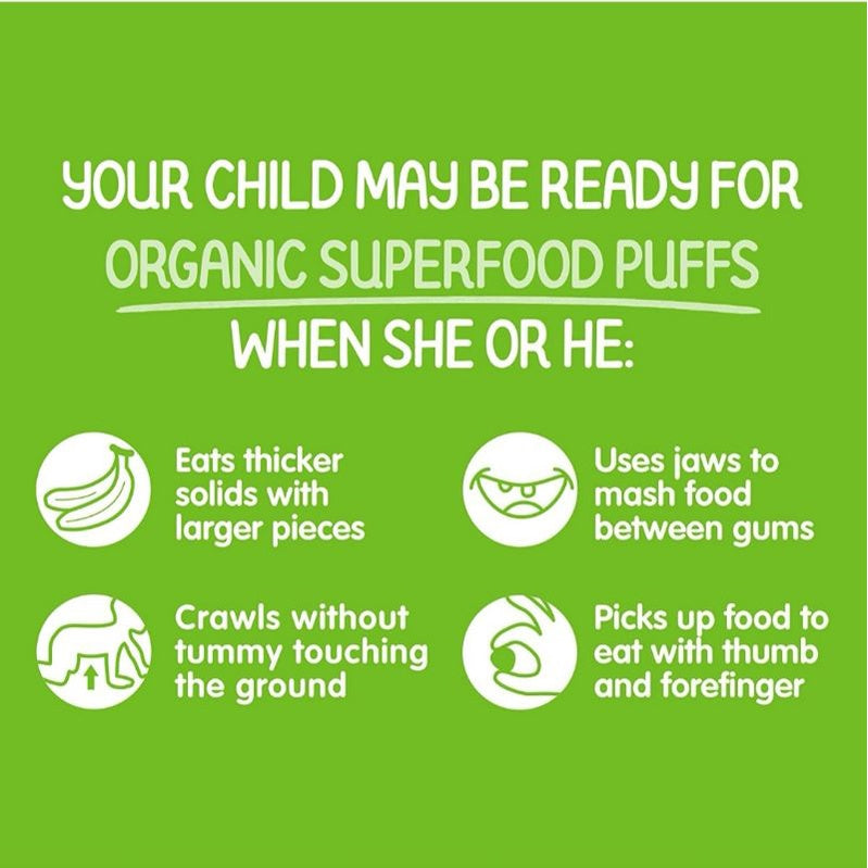 Low Cost PH | Happy Baby Puffs Organic Gluten Free Nutrient Rich Snacks Vitamins C & E Choline