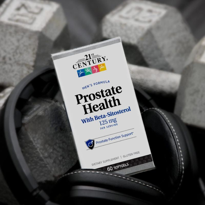 LowCostPH | 21st Century Prostate Health with Beta-Sitosterol, 125 mg, 60 Softgels. Gluten Free
