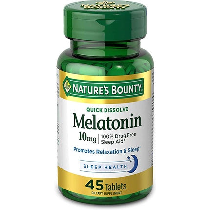 USA Onhand | Nature's Bounty, Melatonin ( Sleep Support )