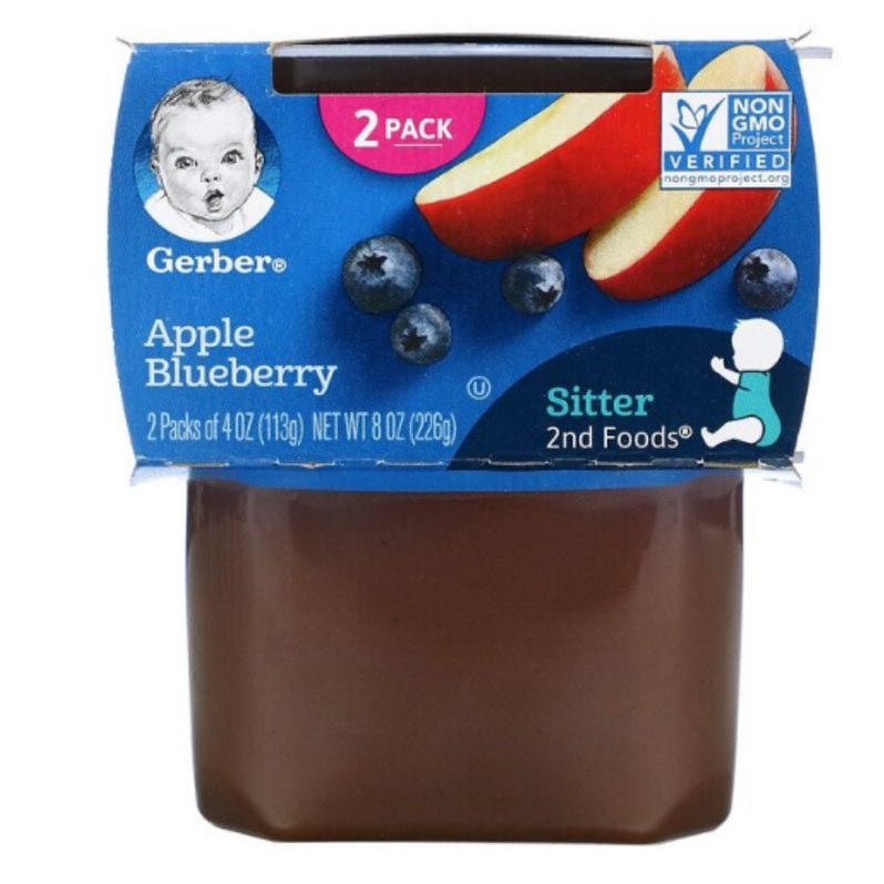 Low Cost PH | Gerbers, All flavor 1st & 2nd Foods, 2 Pack Puree Food For Baby, Apple, Prunes, Pear