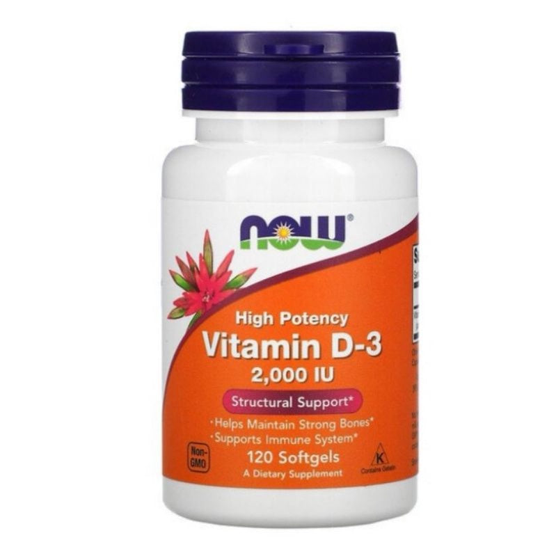 Low Cost PH | NOW, High Potency Vitamin D3, Helps Maintain Strong Bones Supports Immune System