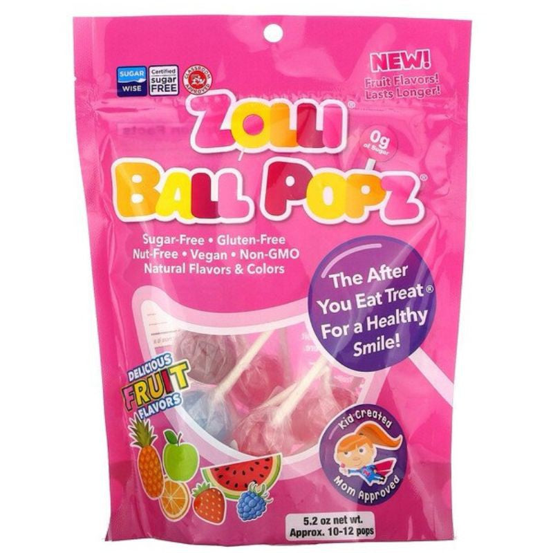 Low Cost PH | Zollipops The Clean Teeth Pops Strawberry, Orange, Raspberry, Cherry, Grape, Pineapple