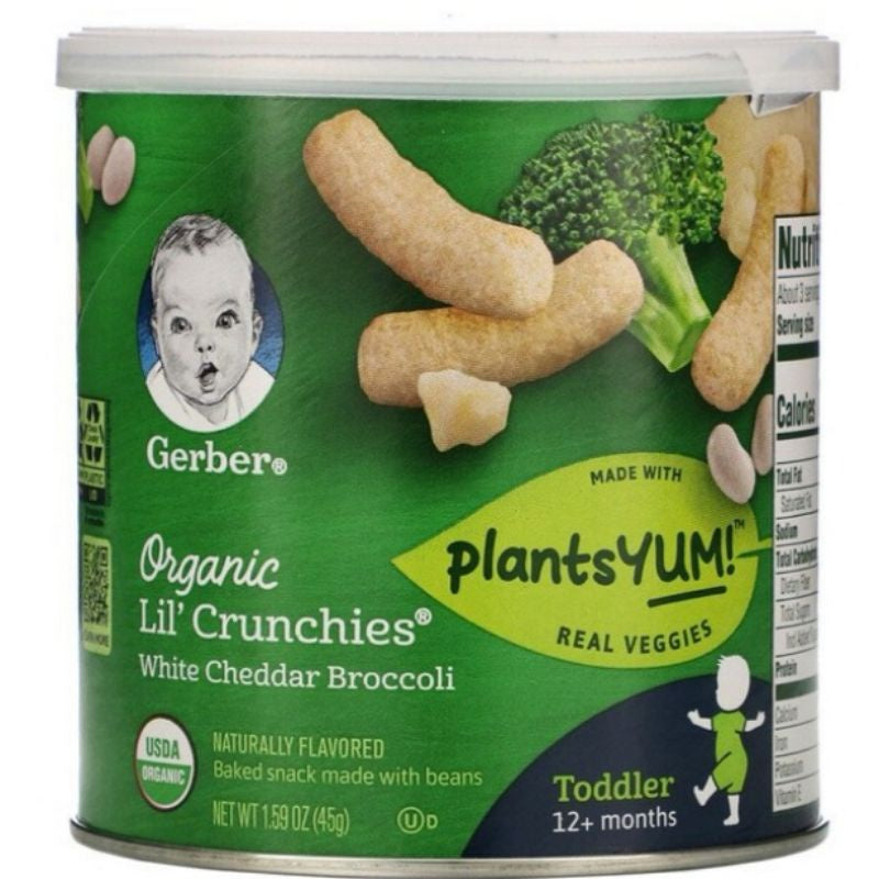 LowCostPH | Gerber, Lil' Crunchies, 8+ Months, Veggie Dip, Ranch, Garden Tomato, Apple Baby Snacks