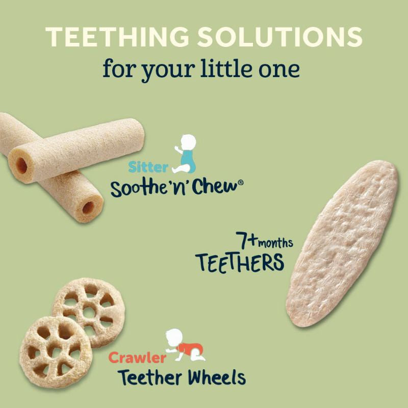 Low Cost PH | Gerber, Teether Wheels, 10+ Months, Banana Cream, Apple Harvest, Natural Flavors