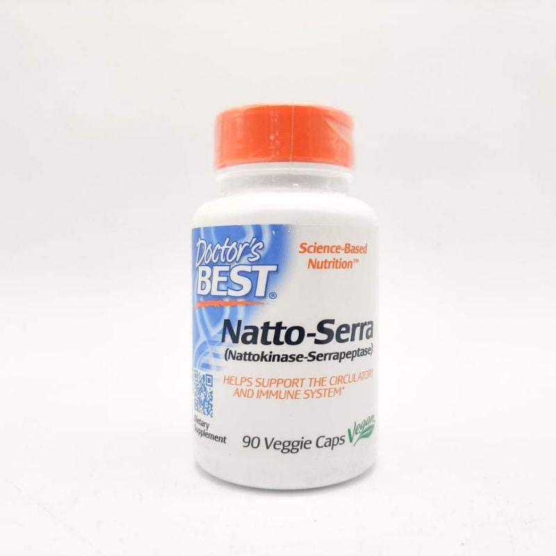 LowCostPH | Doctors Best, Nattokinase, 2,000 FUs, Natto-Serra, Serrapeptase Dietary Supplements.