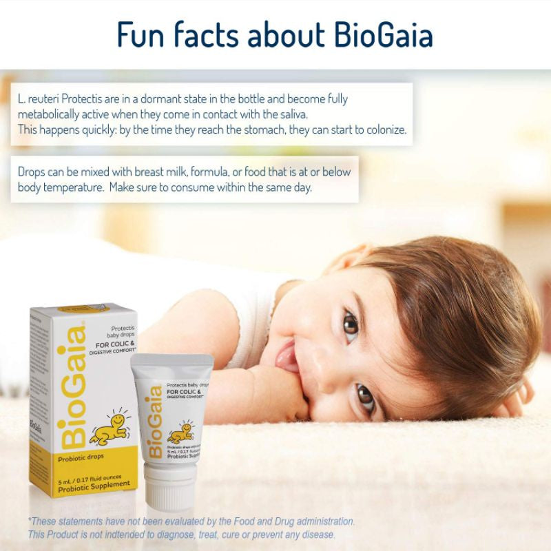 LowCostPH | BioGaia, ProTectis, Baby Drops , For Colic & Digestive Comfort with Vitamin D, 0.34 fl