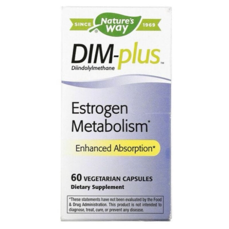 LowCostPh | Nature's Way, DIM-plus, Estrogen Metabolism, Veg Cap, Source Naturals, DIM, 200mg, 100mg