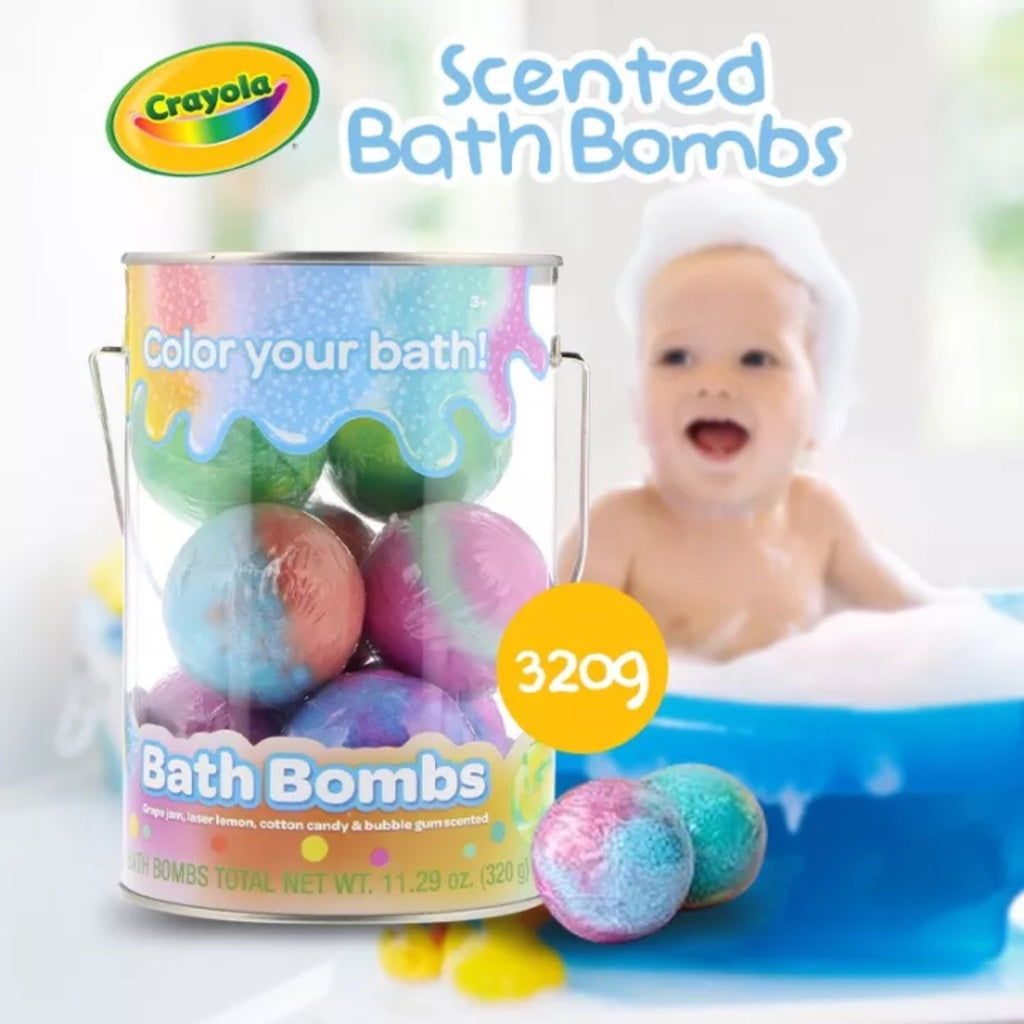 USA Onhand | Crayola, Shaker Bath Dropz, 3+, Fragrance-Free, 60 Tablets, 3.59 oz (102 g)