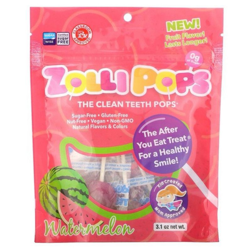 Low Cost PH | Zollipops The Clean Teeth Pops Strawberry, Orange, Raspberry, Cherry, Grape, Pineapple