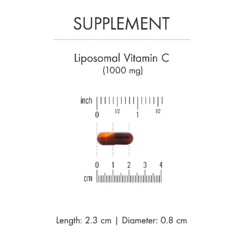 USA Onhand | Dr Mercola Liposomal Vitamin C 1000 mg Dietary Supplements Immune Support For Kid Adult