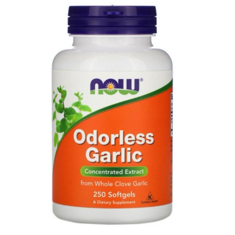 LowCostPH | NOW Foods, Garlic Oil, 1,500 mg, Odorless Garlic 250 | 100 Softgels