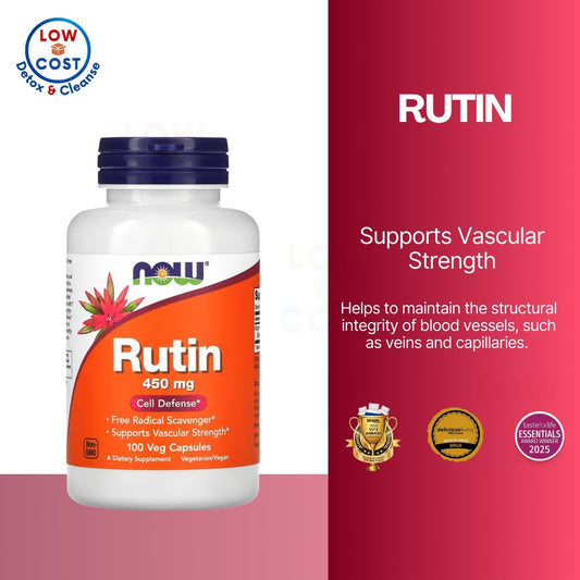 LowCostPH | NOW Foods, Rutin ( Supports Vascular Strength & Antioxidant Protection )