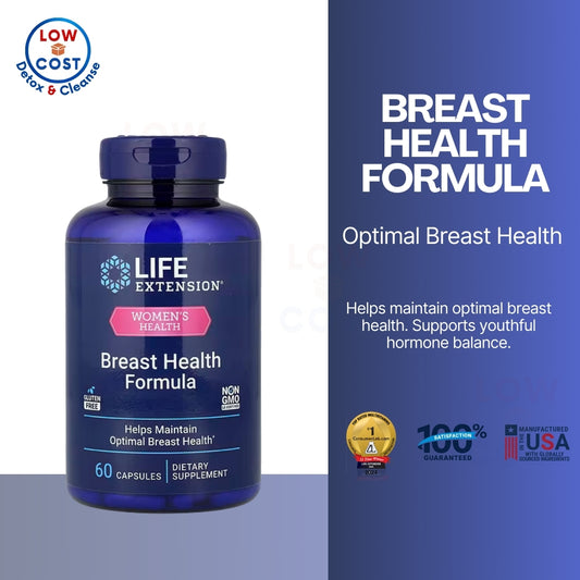 LowCostPH| Life Extension Breast Health Formula – Supplement for Women for Healthy Estrogen Support