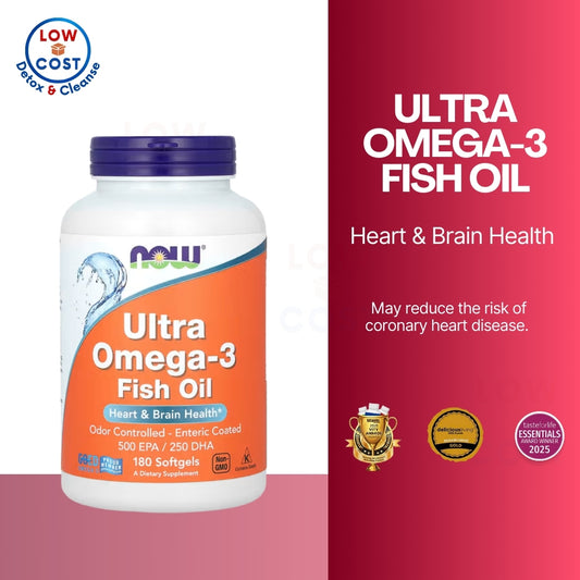 LowCostPH | Now Foods, Ultra Omega-3 Fish Oil ( Heart Health )