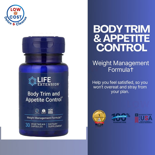 Lowcostph | Life Extension Body Trim and Appetite Control, lemon verbena, hibiscus, healthy weight