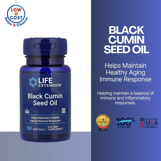 LowCostPH | Life Extension, Black Cumin Seed Oil