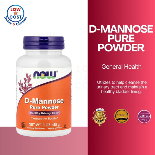 LowCost PH| NOW Foods Supplements, D-Mannose Powder, Non-GMO Project Verified, Healthy Uri-Tract