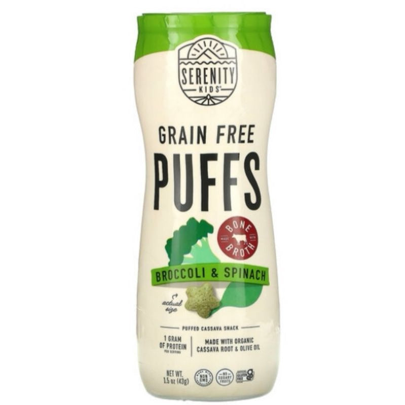 Low Cost Ph | Serenity Kids, Grain Free Puffs, Tomato & Mushroom, 1.5 oz (43 g)