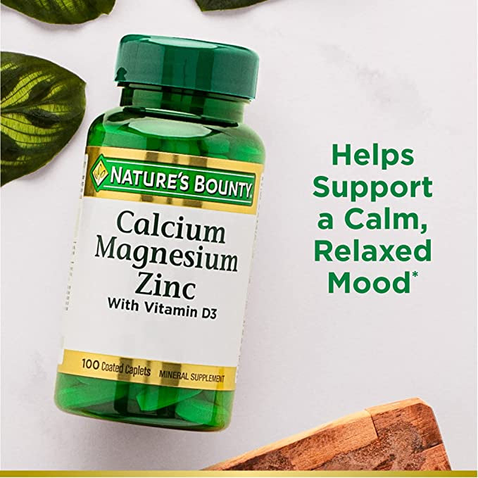 USA Onhand | Nature's Bounty, Calcium Magnesium Zinc ( Bone, Joint & Cartilage )
