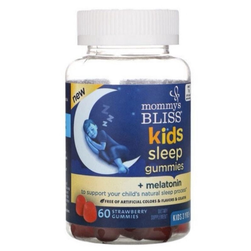 Low Cost PH | Mommy's Bliss, Kids Sleep Gummies + Melatonin, Kids 3 Years +, Gummies, Liquid.